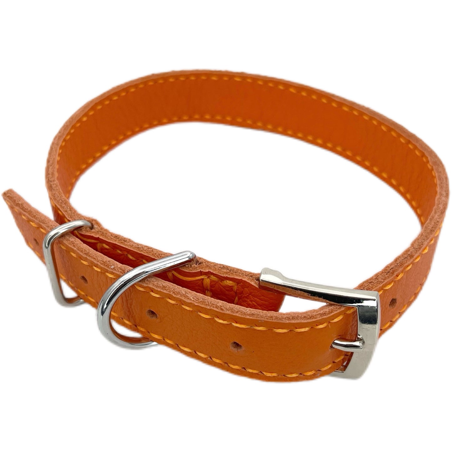 Customised Orange Classic Collar