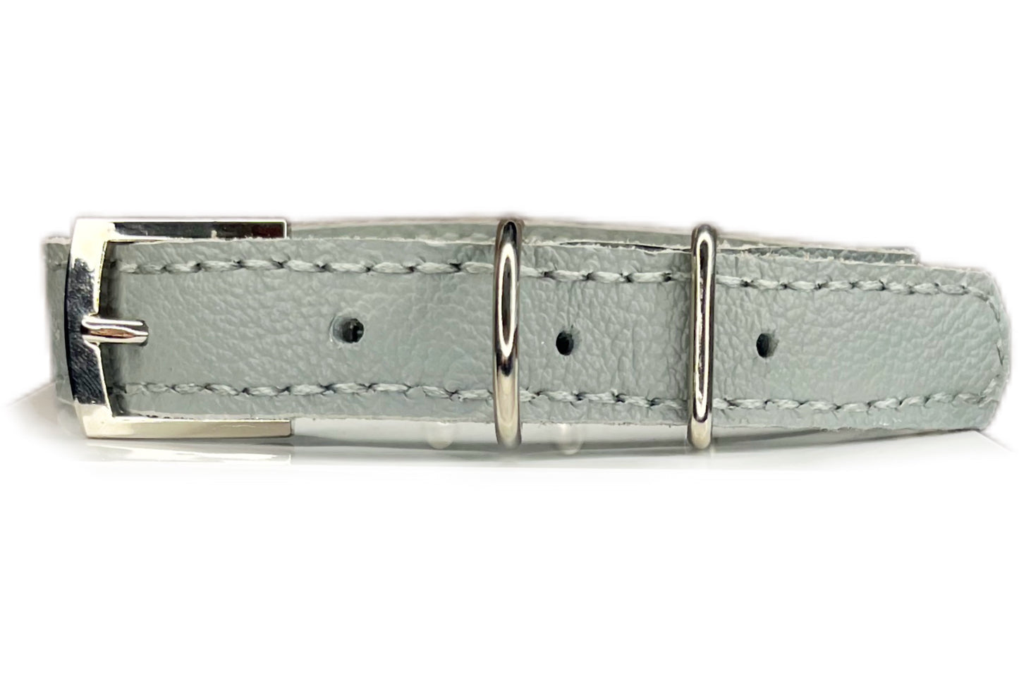 Medium Grey Collar with Royal Blue Diamantes