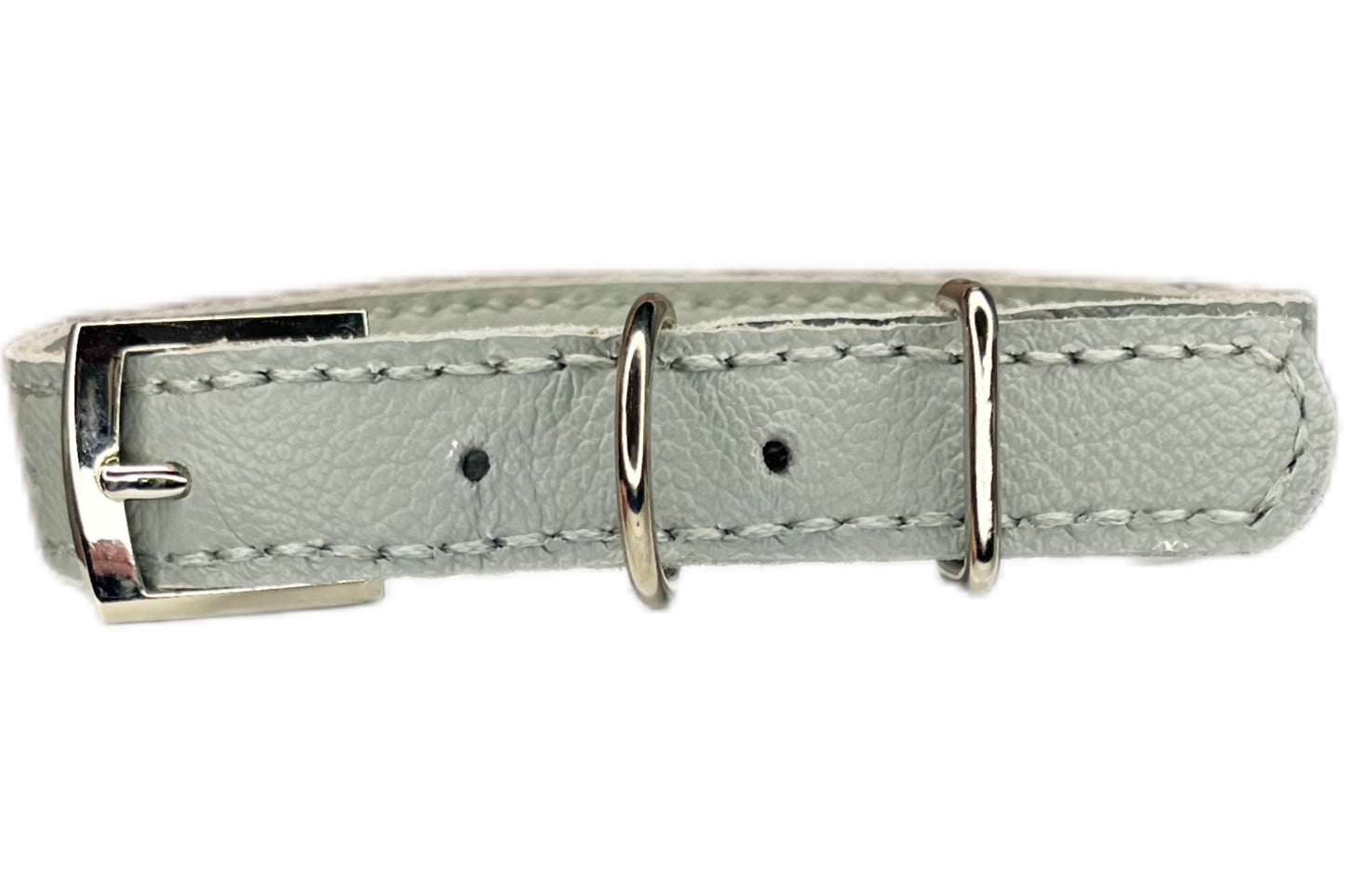 Medium Grey Collar with Red Diamante