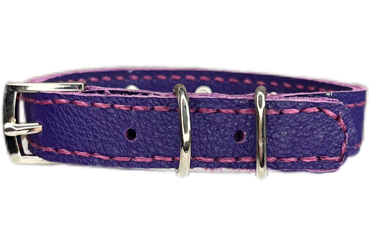Small Purple Collar with AB Diamante