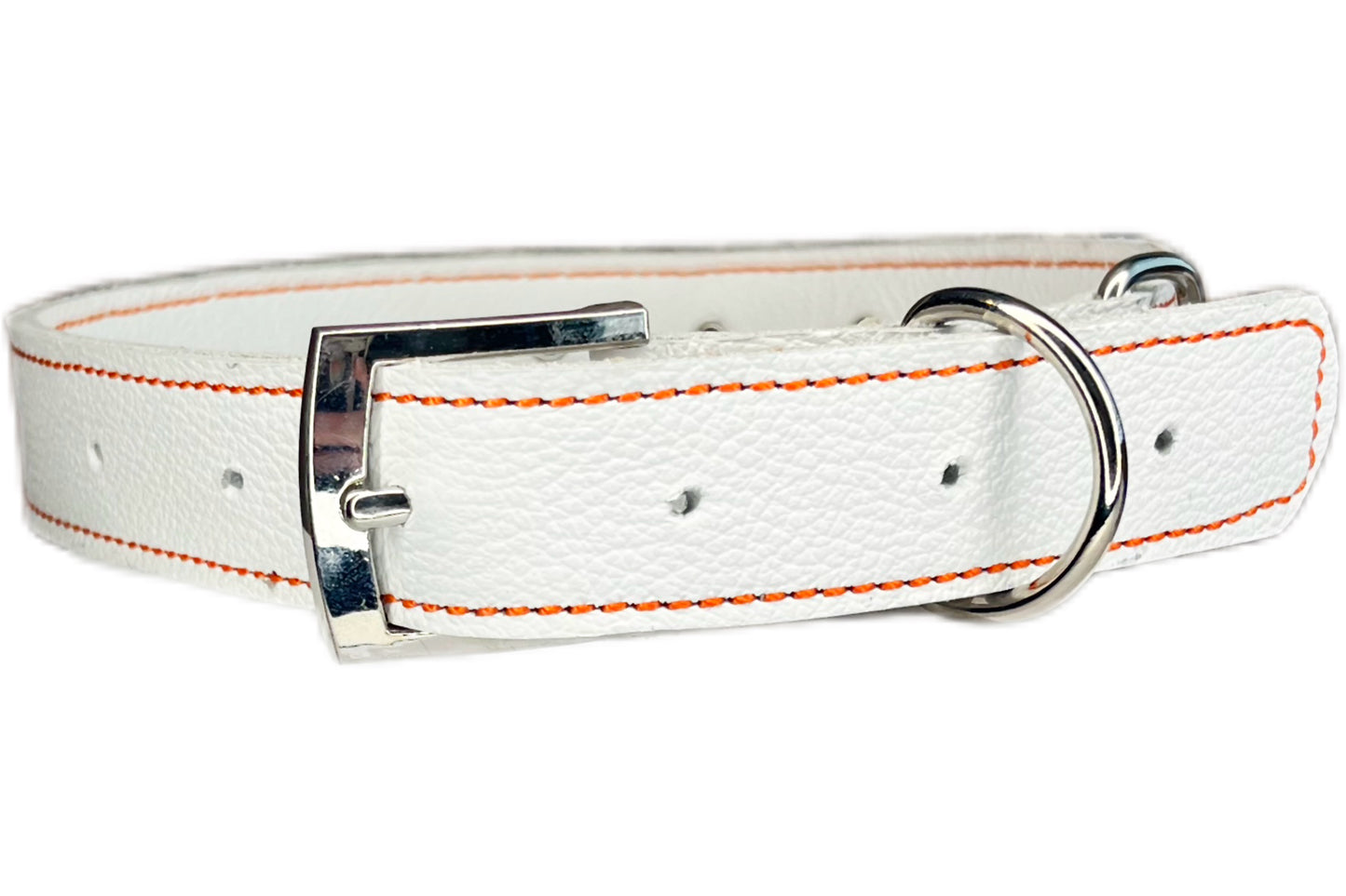 Large White Collar with Jade Green Diamante