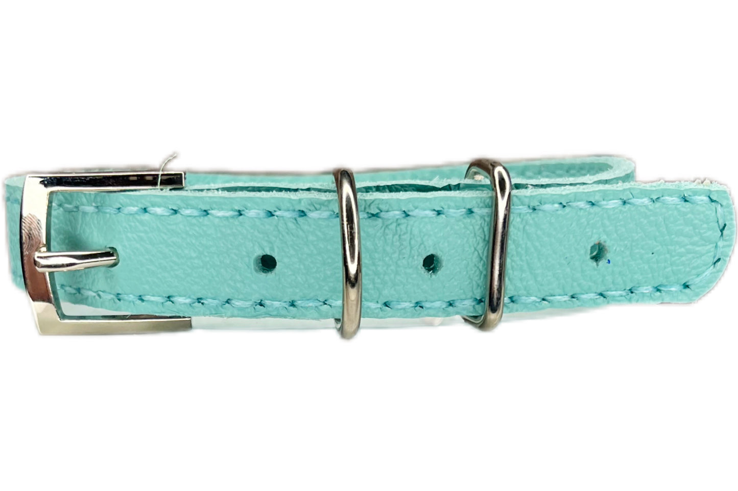 Medium Aqua Green Collar with Turquoise Diamantes