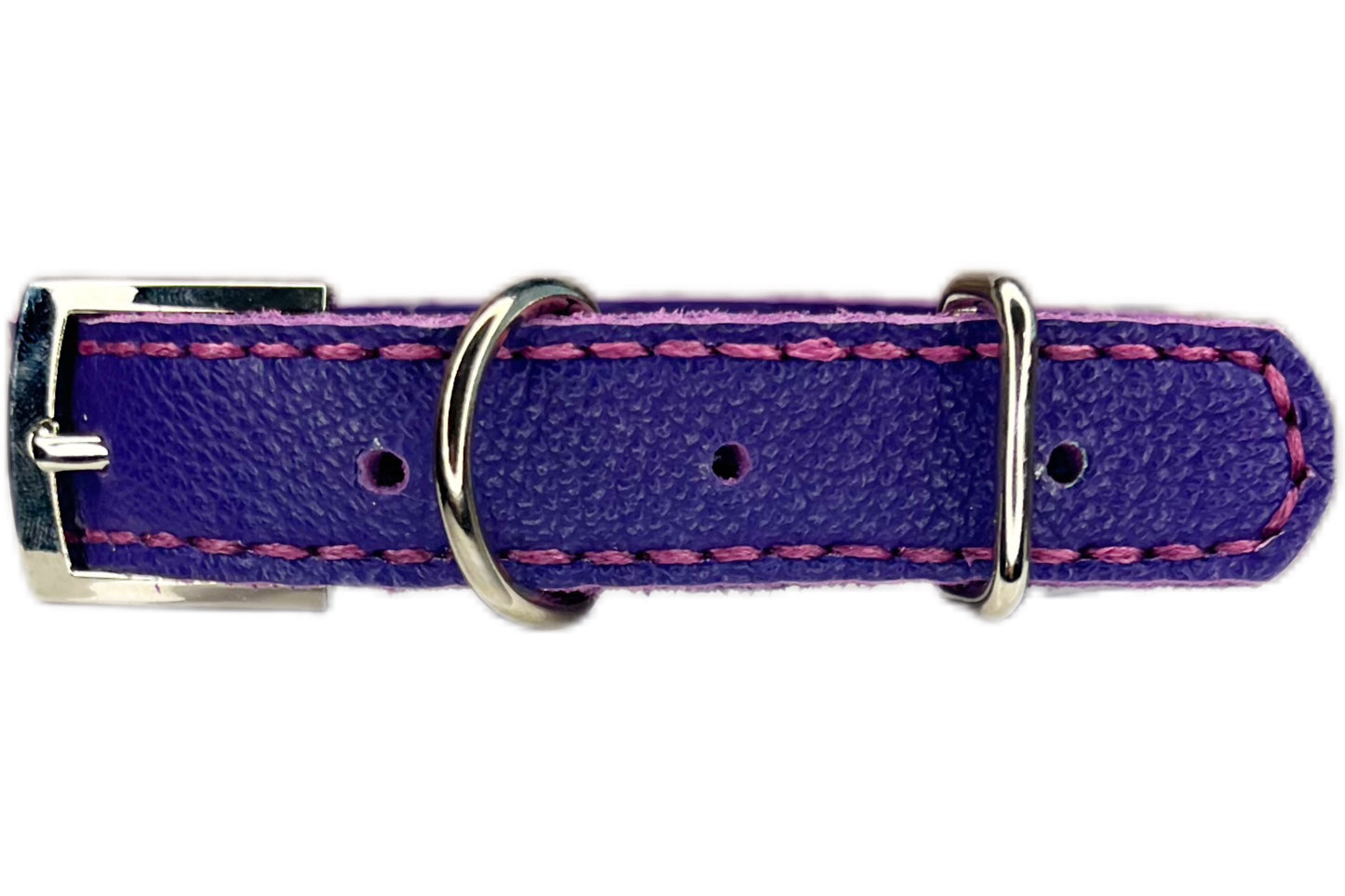Medium Purple Collar with Lilac Diamantes