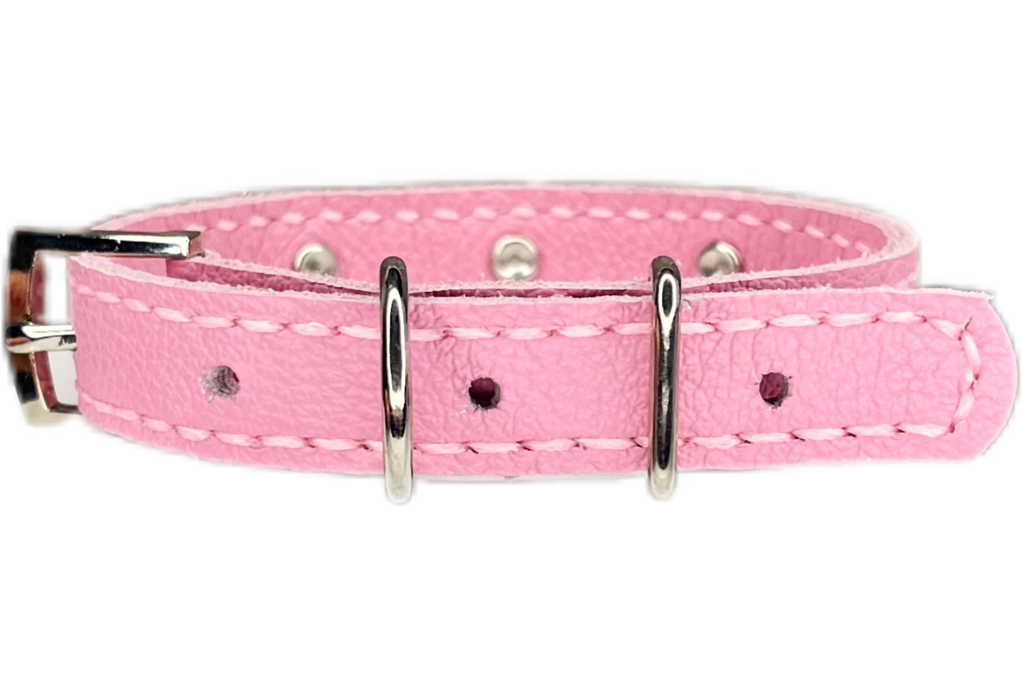 Small Pink Collar with Lilac Diamantes