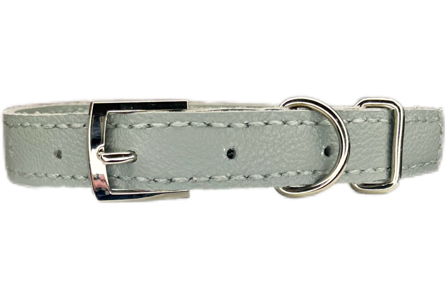 Medium Grey Collar with Violet Diamante