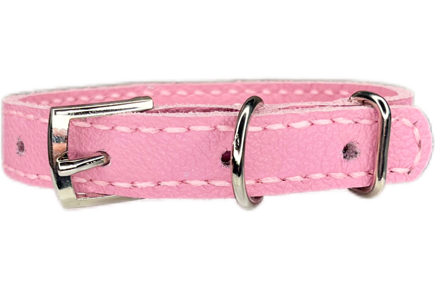 Small Pink Collar with AB Diamante