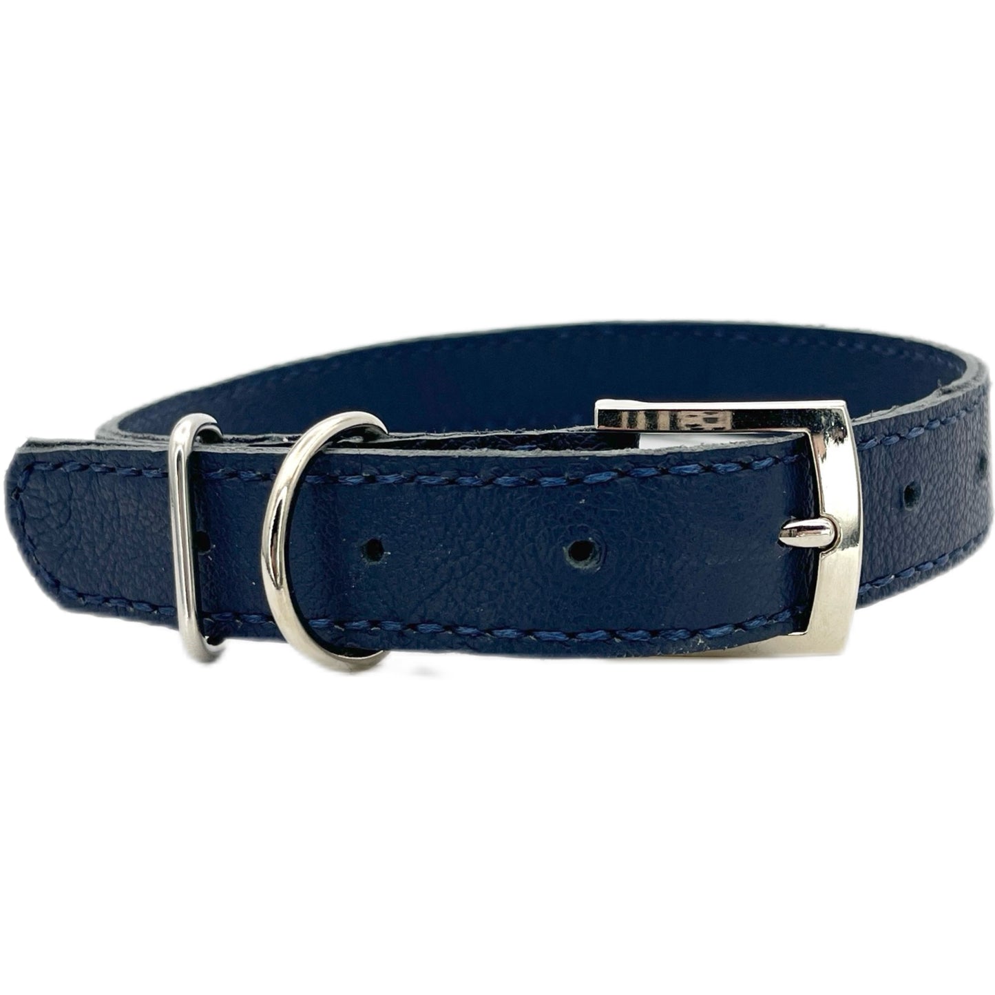 Customised Navy Blue Classic Collar