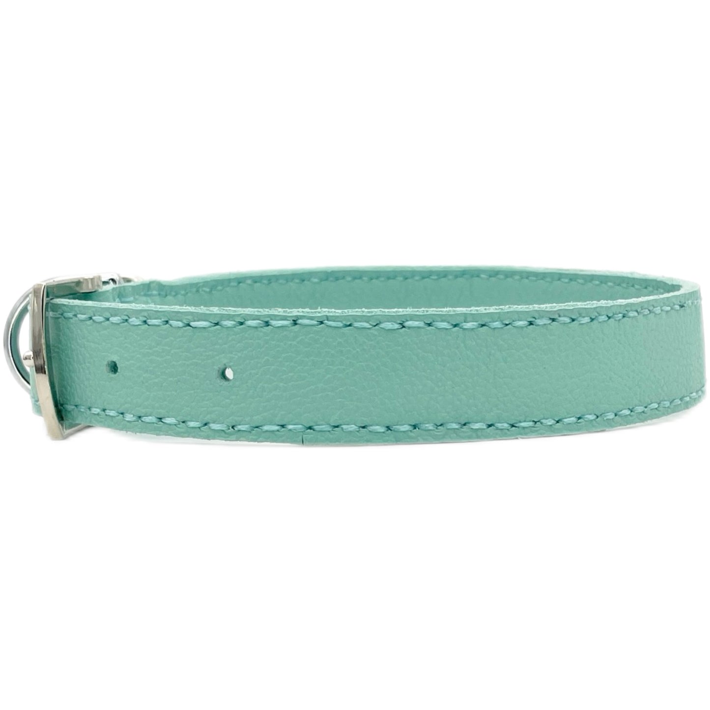 Customised Aqua Green Classic Collar
